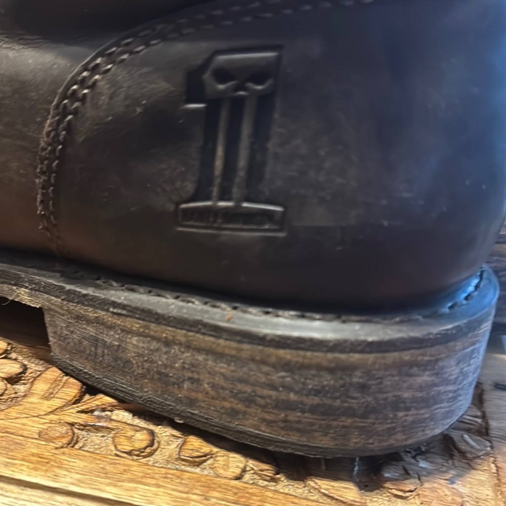 Harley-Davidson Men's Darrel Brown Leather Boots - Picture 8 of 8